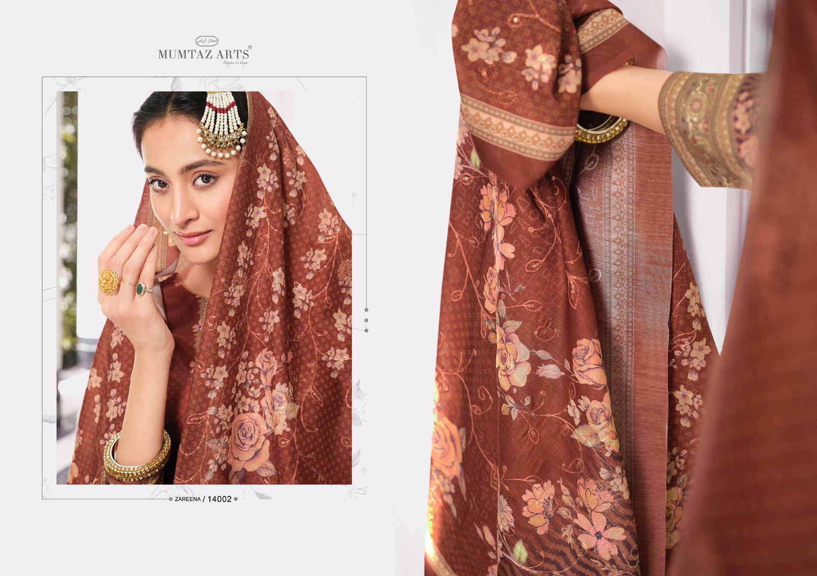 Mumtaz Zareena Fancy Wear Embroidered Designer Wholesale Printed Salwar Suits